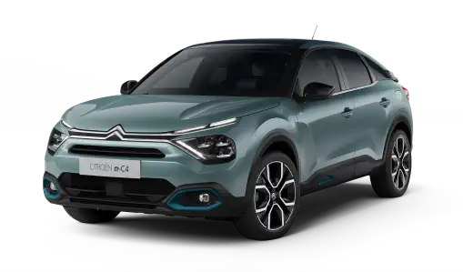 Citroën e-c4 blå