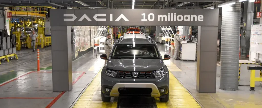 Dacia 10 mio.