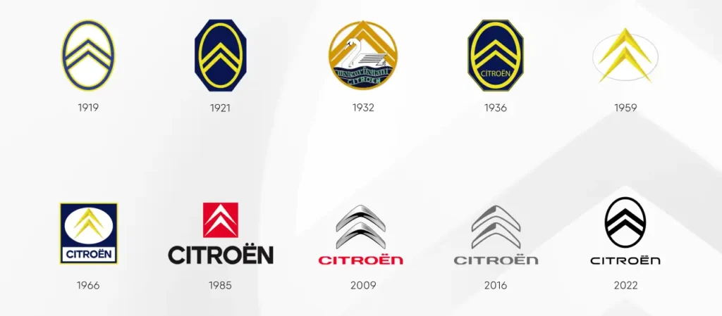 Nyt Citroën logo